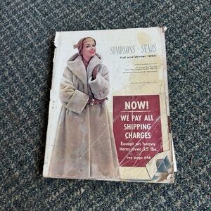 Vintage Simpsons-Sears Fall and Winter 1955 Catalog